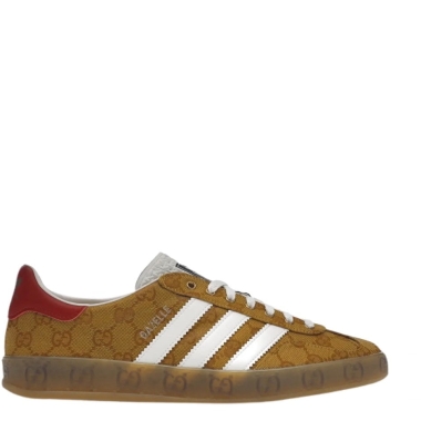 Adidas x Gucci Gazelle GG Beige Brown