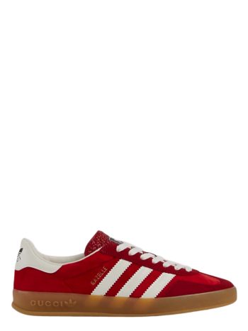 Adidas x Gucci Gazelle 'Red Velvet'