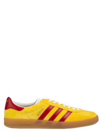 Adidas x Gucci Gazelle 'Yellow Velvet'