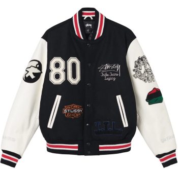 Stussy x Denim Tears X Our Legacy TTL Varsity Jacket