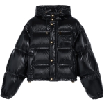 Celine Cropped Puffer Jacket In Lightweight Nylon