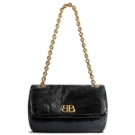 Balenciaga Monaco Small Chain Bag in black