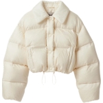 Miu Miu logo-print quilted puffer jacket
