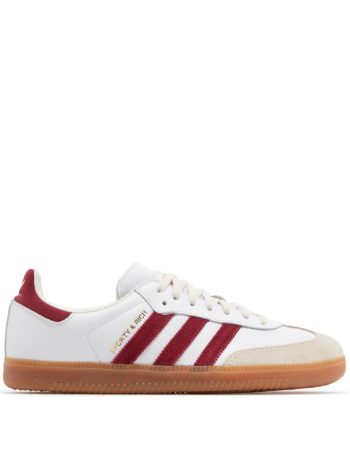 Samba & Wales Bonner "White Core Burgundy"