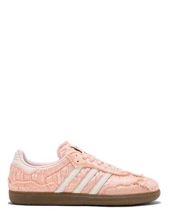 Adidas Samba Reverie by Caroline Hú CLOT Pink Textured Silk Upper