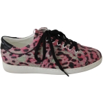 Dolce & Gabbana Multicolor Crocodile Leather Sneakers
