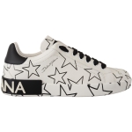 Dolce & Gabbana Elegant Star-Patterned Low-Top Sneakers