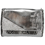 Desigual Silver Polyethylene Women Handbag