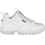 Fila White Polyester Women Sneaker