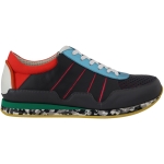 Dolce & Gabbana Multicolor Leather-Blend Low Top Sneakers