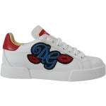 Dolce & Gabbana Sparkling White Portofino Sneakers