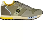 Blauer Green Leather Men Sneaker