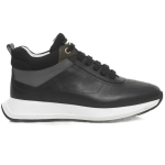 Cerruti 1881 Black Leather Women Sneaker