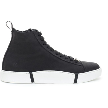 Roberto Cavalli Elegant Suede Sneakers in Chic Black