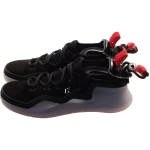 Christian Louboutin Arpoador Donna Flat Black Laceup Suede Sneakers