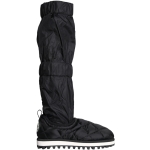 Dolce & Gabbana Black Quilted High Top Boots Sneakers Shoes