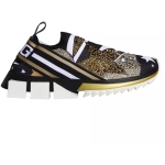 Dolce & Gabbana Multicolor Comet Star Print Sorrento Sneakers Shoes