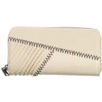 Desigual Beige Chic Wallet with Contrasting Accents