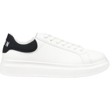 Icon White Fabric Sneaker