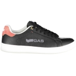 Gas Black Artificial Leather Sneaker
