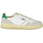 Gas White Artificial Leather Sneaker