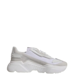 Dolce & Gabbana White Leather Daymaster Low Top Sneakers Shoes
