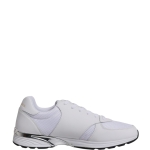Dolce & Gabbana White Logo Leather Casual Men Sneakers Shoes