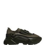 Dolce & Gabbana Military Green DAYMASTER Men Sneakers Shoes