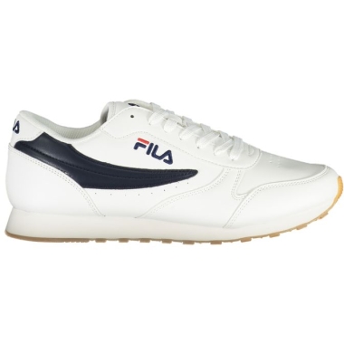 Fila Sleek White Sneakers with Contrasting Accents