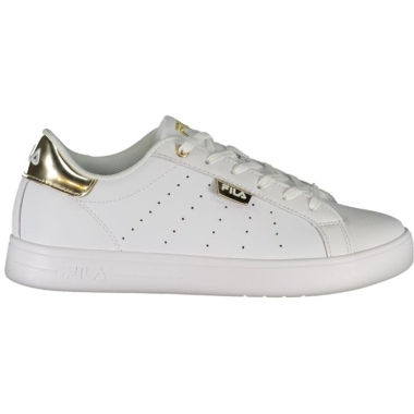Fila Lace-Up Luxe Sneakers with Golden Accents