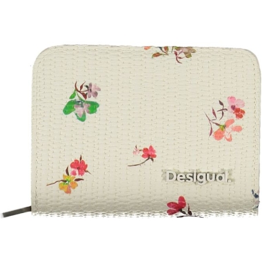 Desigual White Polyethylene Wallet