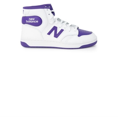 New Balance Purple Leather Sneaker