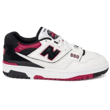 New Balance Red Leather Sneaker