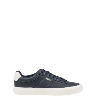 Hugo Boss Blue Leather Sneaker