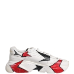 Dolce & Gabbana White Daymaster Hand Painted Sneakers Shoes