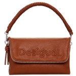 Desigual Brown Polyethylene Handbag