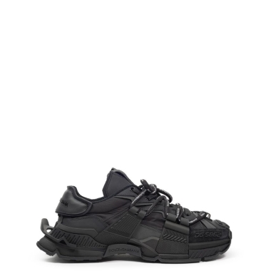 Dolce & Gabbana Black Polyamide Sneaker