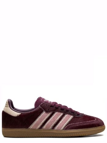 Adidas Samba OG "Maroon/Sand Strata/Pony"