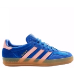 Adidas Originals Gazelle Indoor in blue and pink