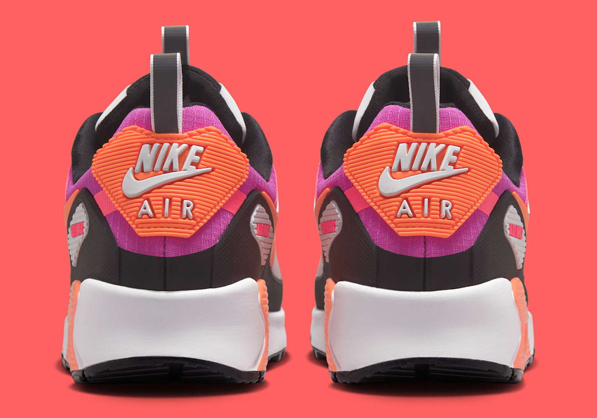 Nike Air Max 90 Drift White Black Pink Orange Fb2877 102 5