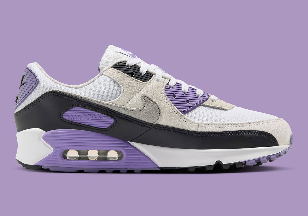 Nike Air Max 90 Light Smoke Grey Dusty Amethyst Dm0029 114 7