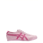 Patou x Onitsuka Tiger Mexico 66 trainers in nappa Cotton Candy/Bright Rose