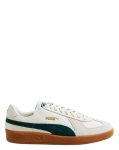 Puma Army trainers in white and green