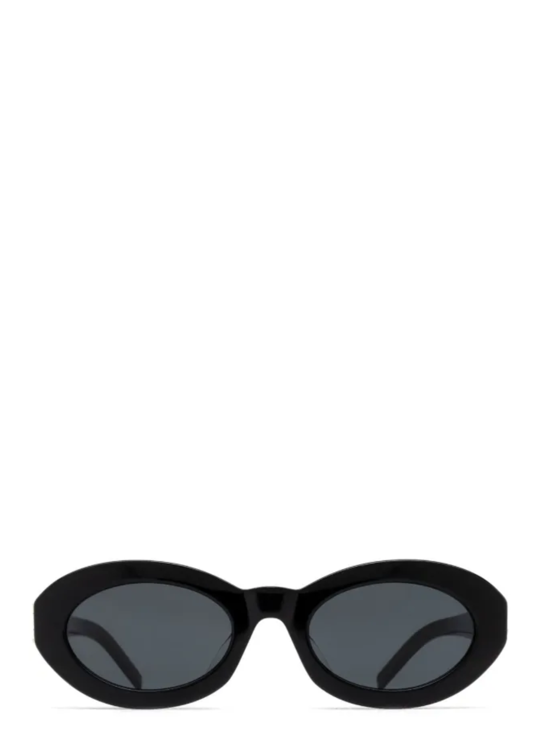 Saint Laurent Eyewear monogram-hinge oval-frame sunglasses