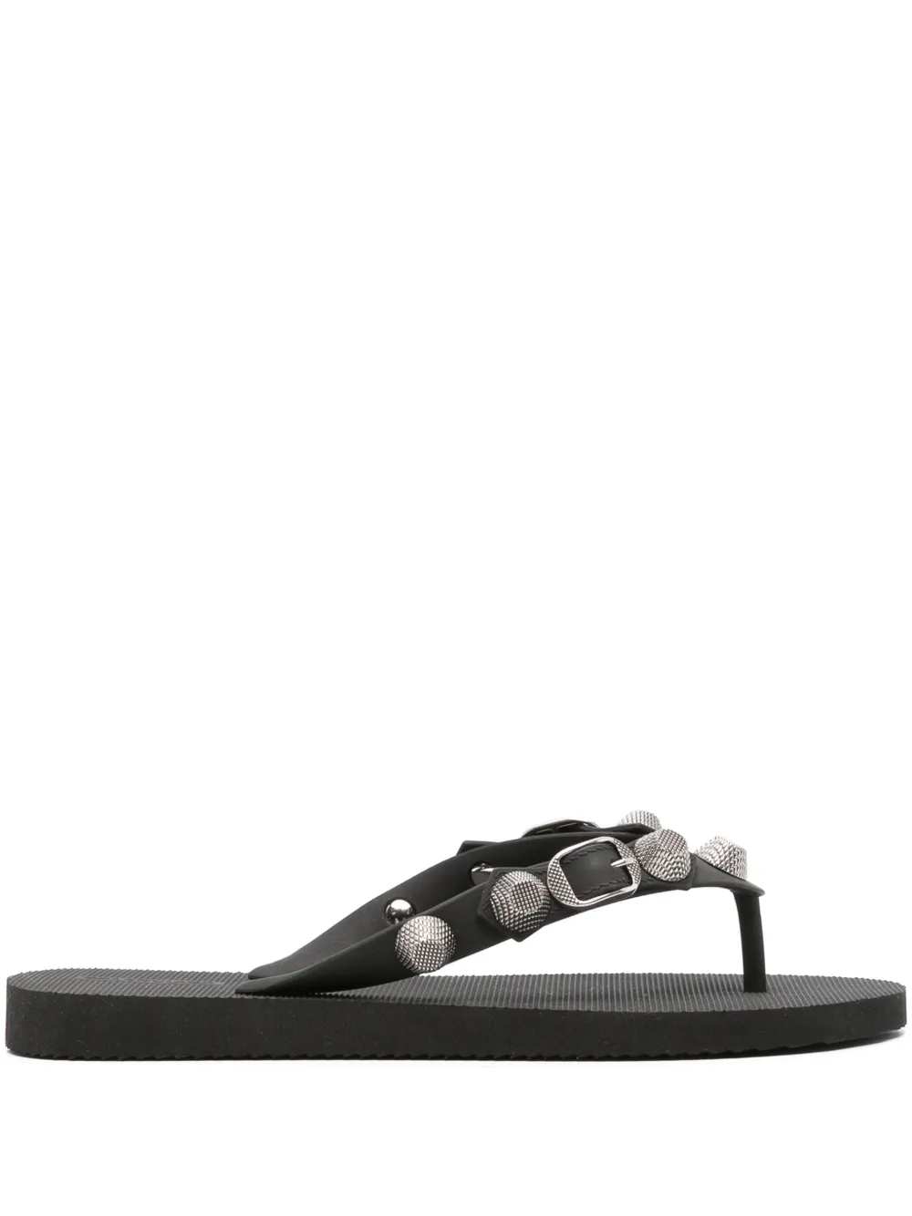 Balenciaga Cagole studded flip flops