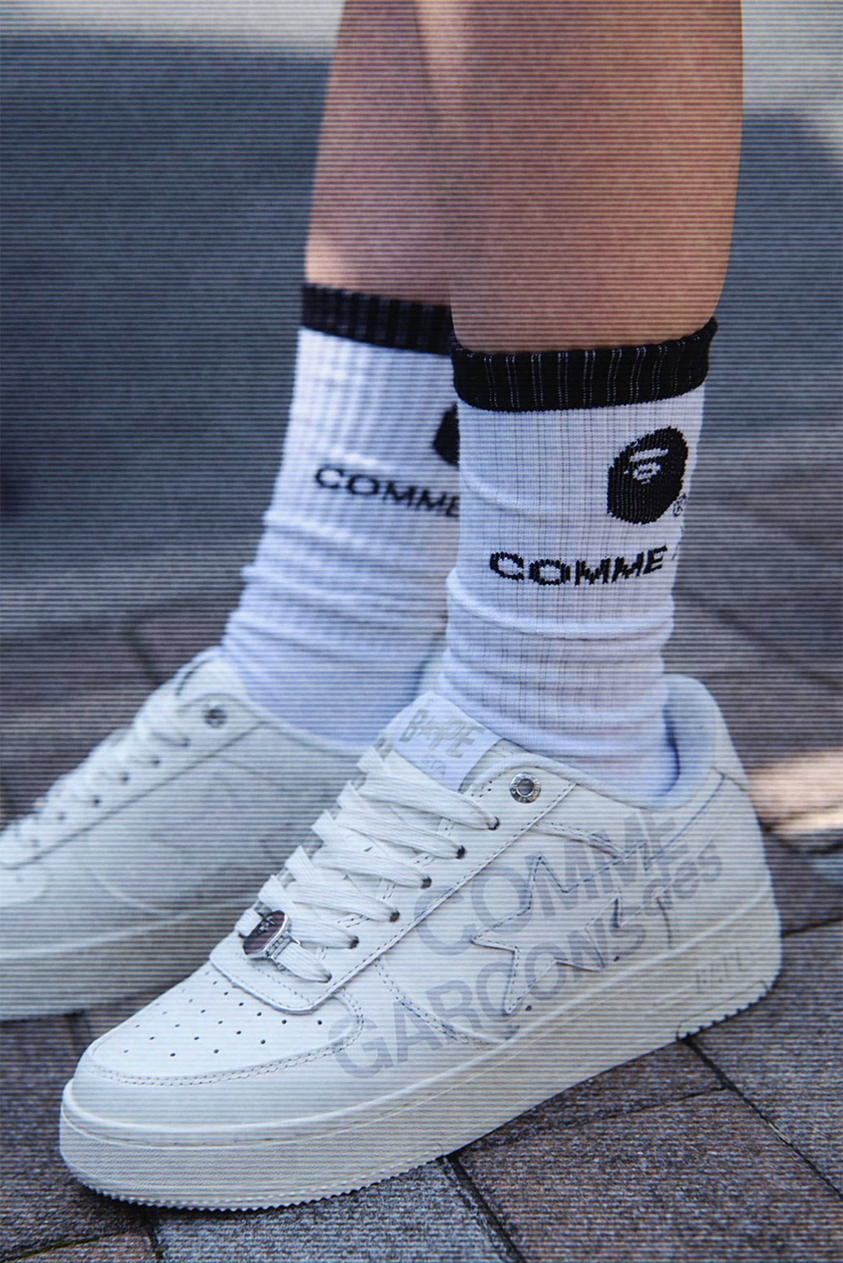 Comme Des Garcons Osaka Bape Bapesta Release Date 2