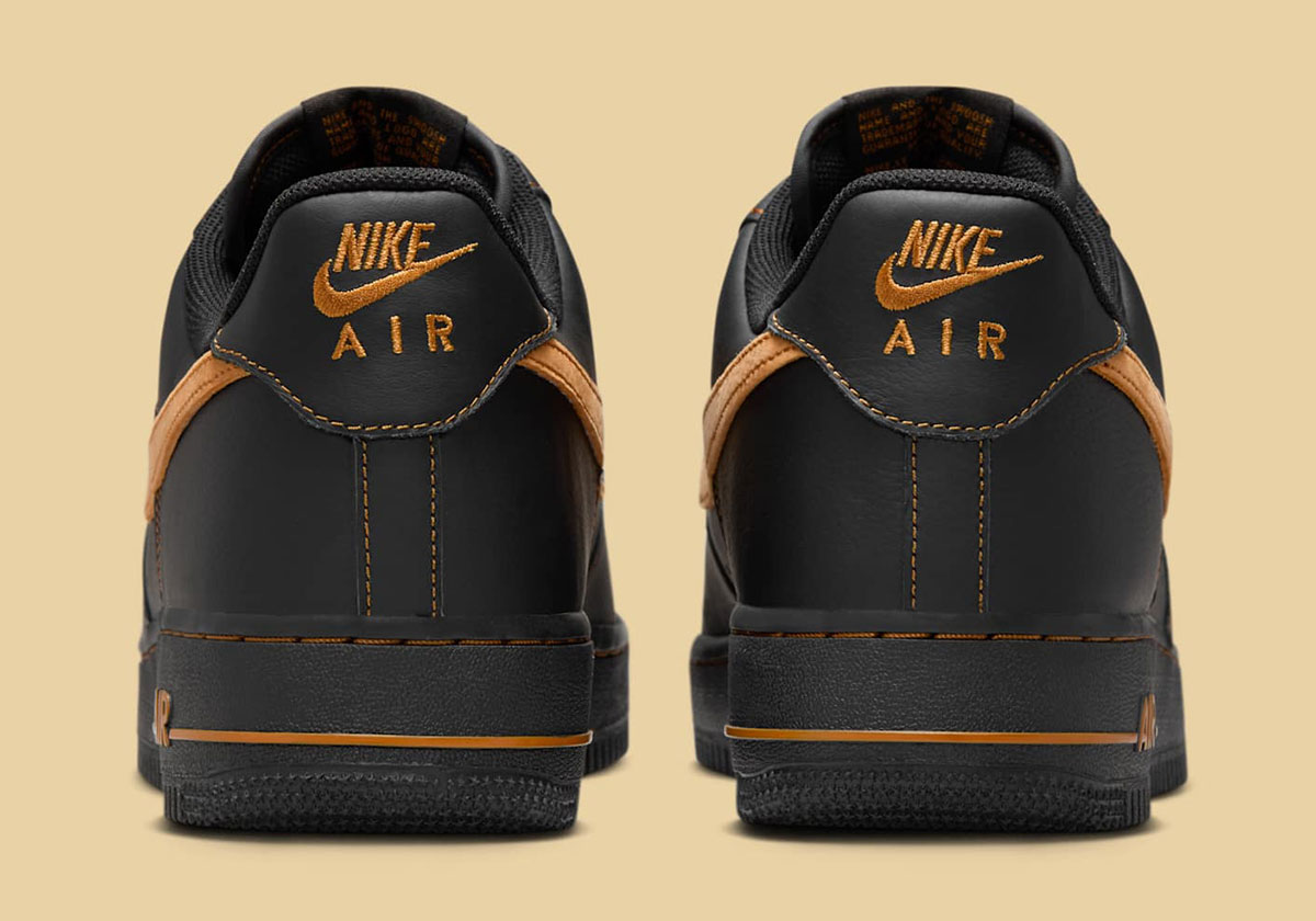 Nike Air Force 1 Low Black Tan Hq2037 003 6