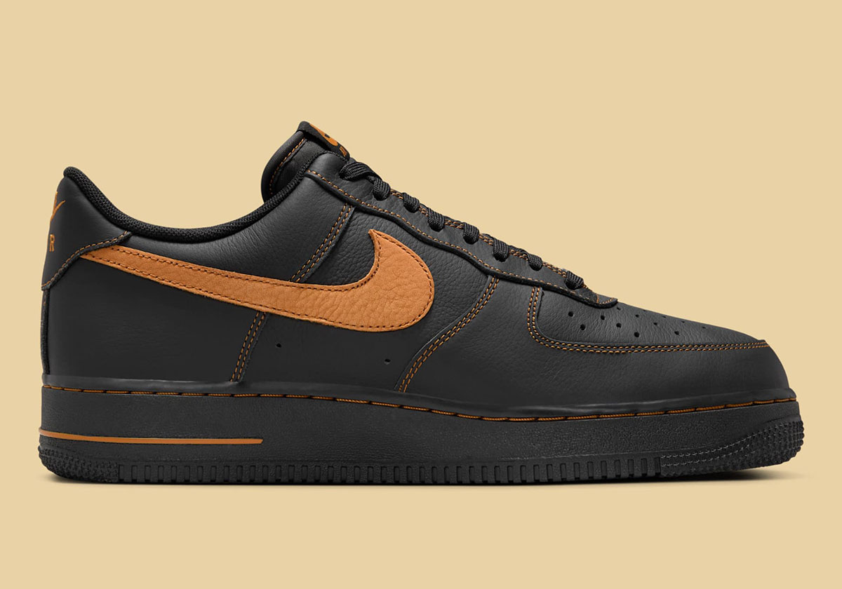 Nike Air Force 1 Low Black Tan Hq2037 003 8