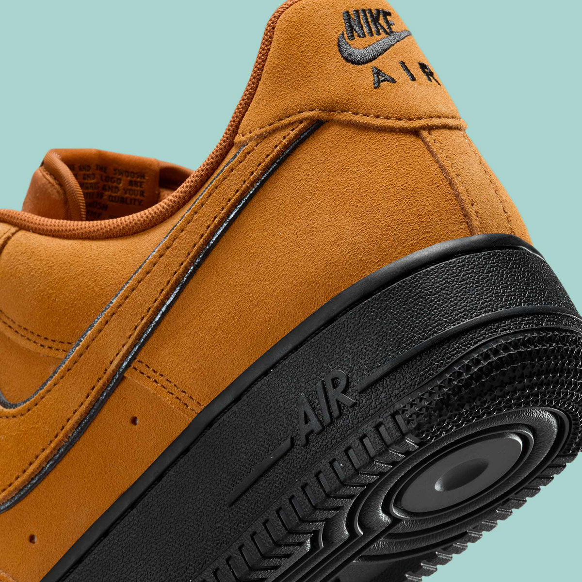 Nike Air Force 1 Low Desert Ochre Black Hq1966 700 2