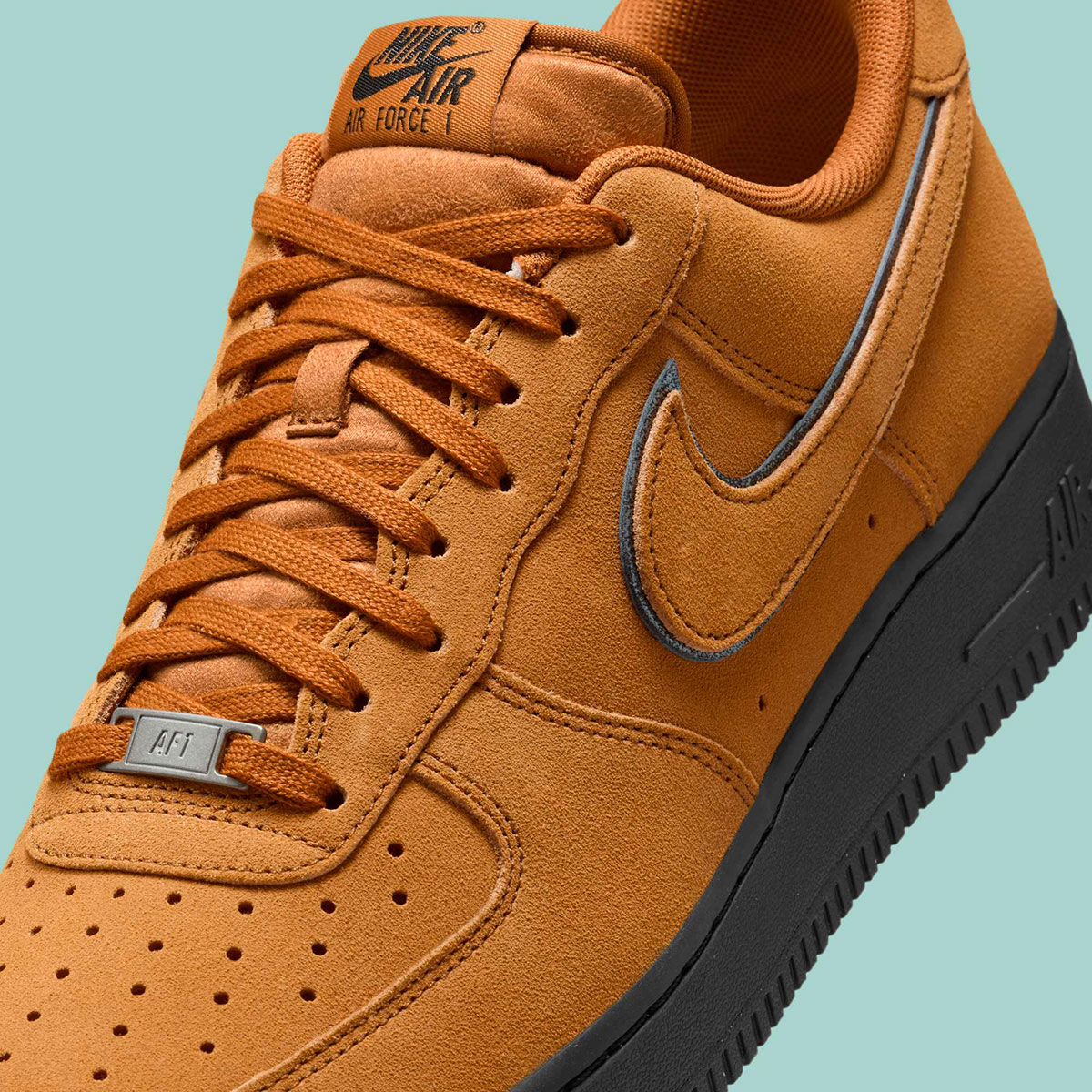 Nike Air Force 1 Low Desert Ochre Black Hq1966 700 5
